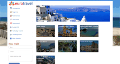 Desktop Screenshot of eurotravel.ee